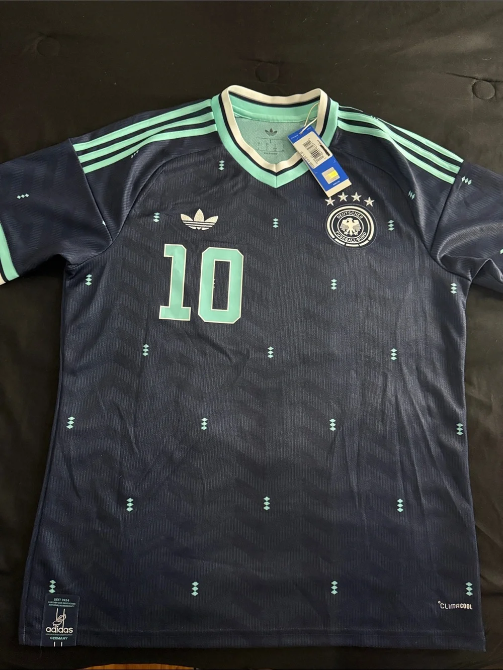 Germany 🇩🇪 #10 Jamal Musiala 2026 FIFA World Cup Adidas Away Jersey